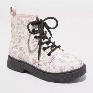 Target girls Art Class Black & Light Pink Flower size 4